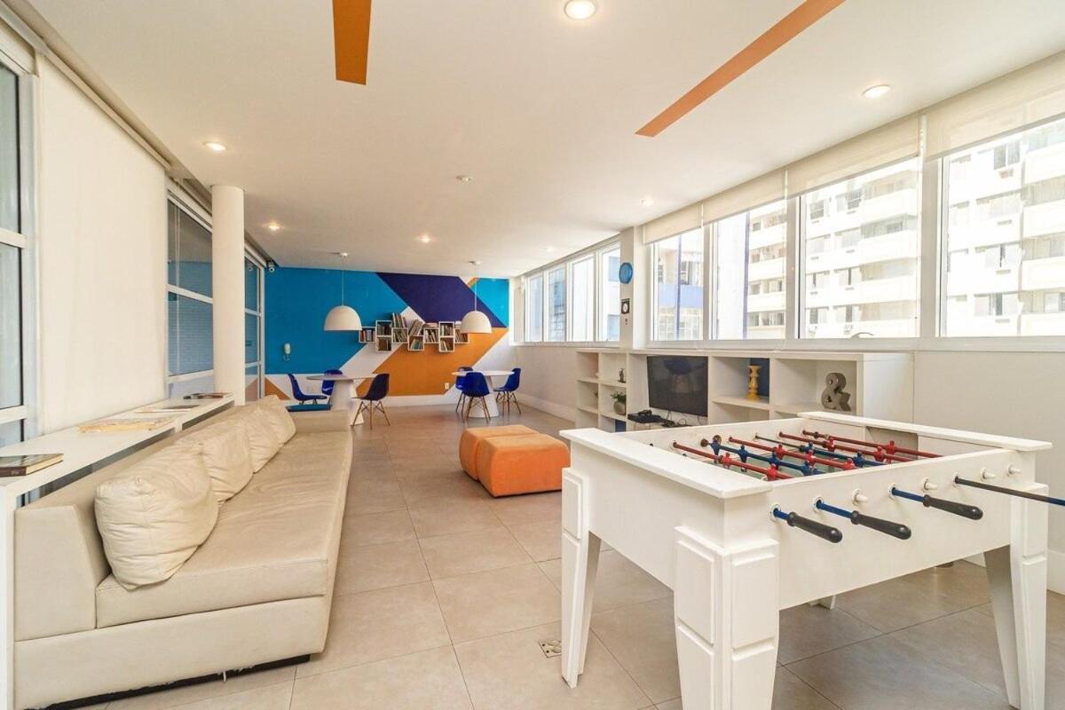 Studio Moderno Em Condominio De Luxo Pe Na Areia Santos  Exteriér fotografie