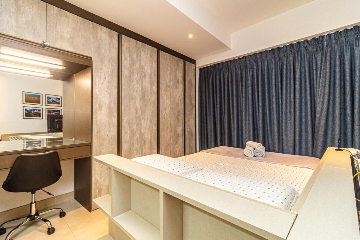 Studio Moderno Em Condominio De Luxo Pe Na Areia Santos  Exteriér fotografie